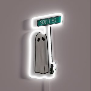 Phoebe Bridgers Scott Street Ghost RGB Neon Sign