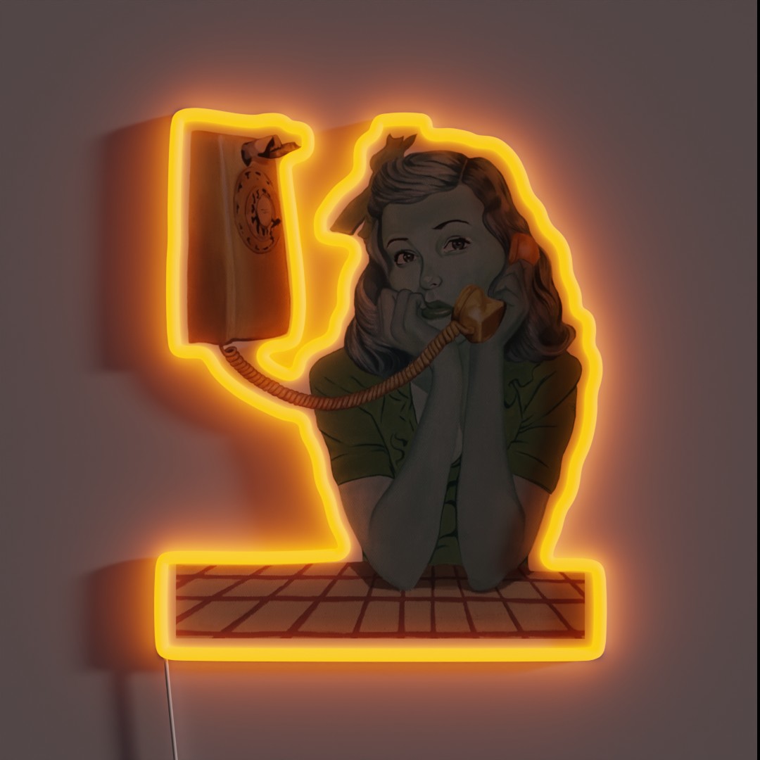 Phone A Friend RGB Neon Sign Phone A Friend RGB Neon Sign