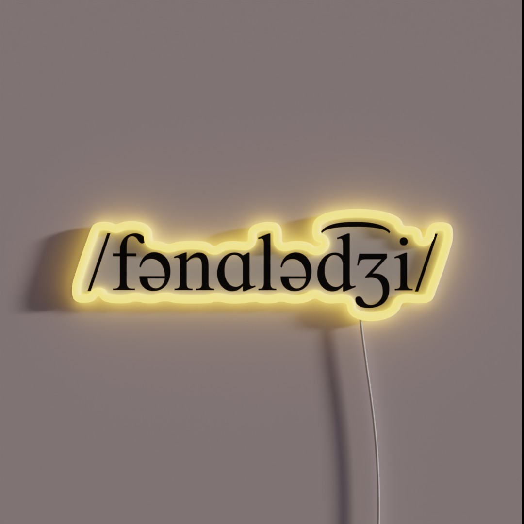 Phonology In IPA RGB Neon Sign Phonology In IPA RGB Neon Sign