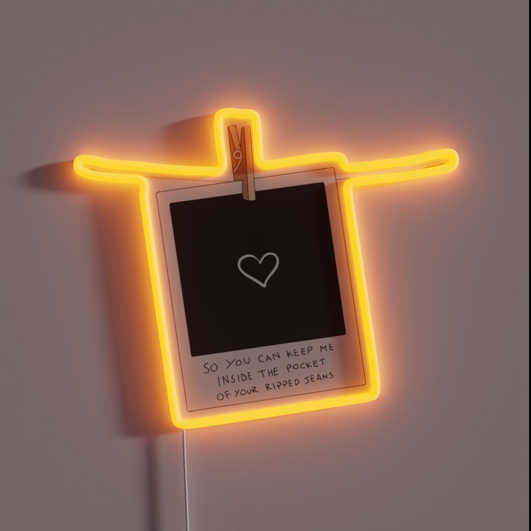 Photograph RGB Neon Sign Photograph RGB Neon Sign