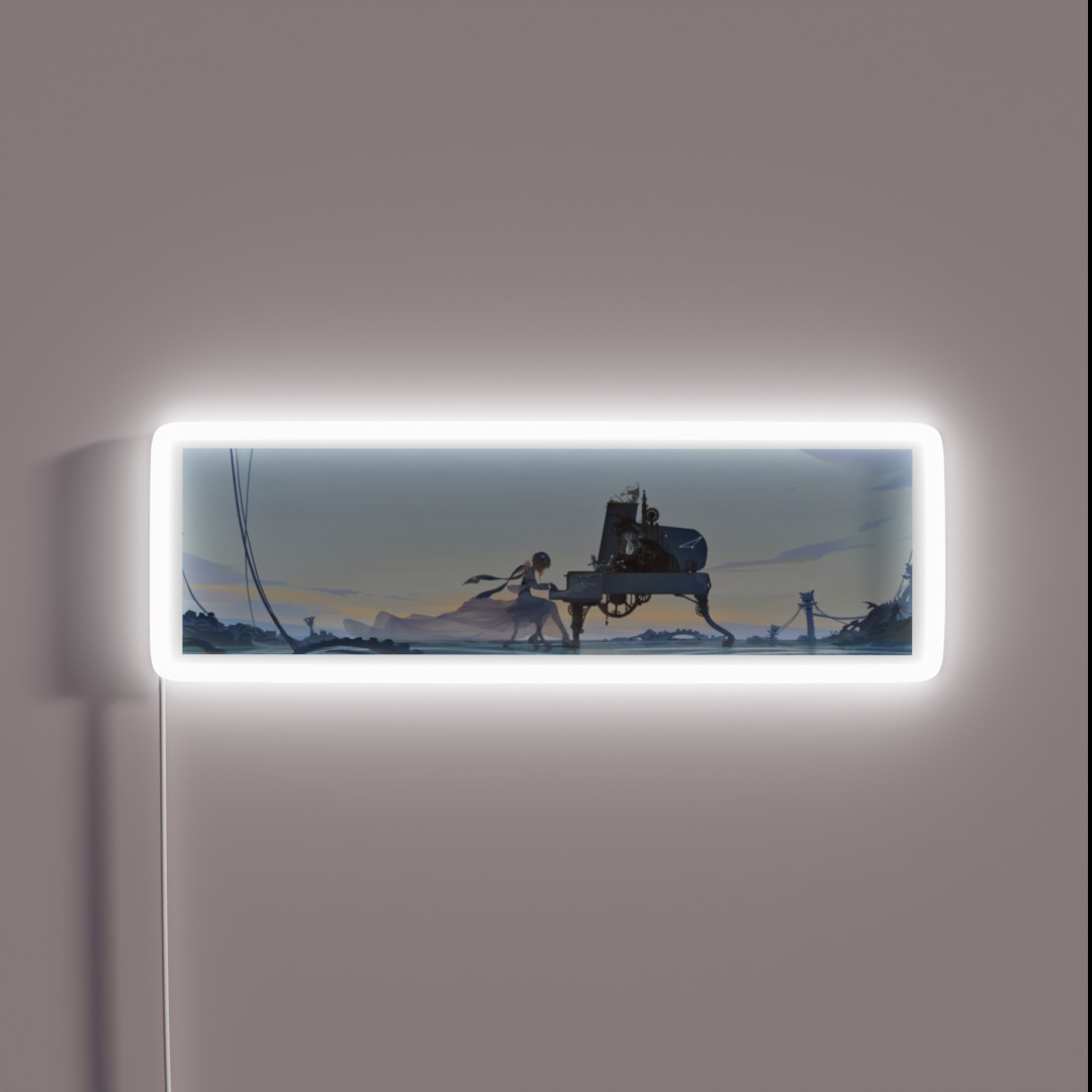 Piano Lumine Genshin Impact Scenery RGB Neon Sign Piano Lumine Genshin Impact Scenery RGB Neon Sign