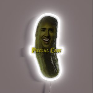 Picolas Cage RGB Neon Sign