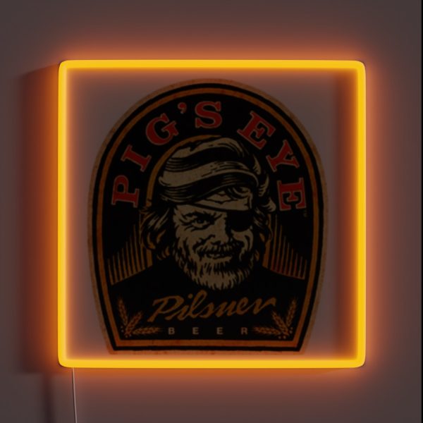 Pig S Eye RGB Neon Sign