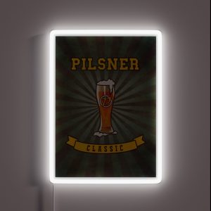 Pilsner Beer Classic RGB Neon Sign Pilsner Beer Classic RGB Neon Sign