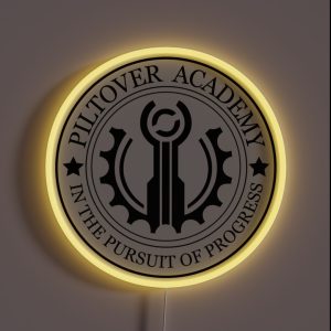 Piltover Academy Quote RGB Neon Sign