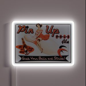 Pin Up Pale Ale RGB Neon Sign Pin Up Pale Ale RGB Neon Sign
