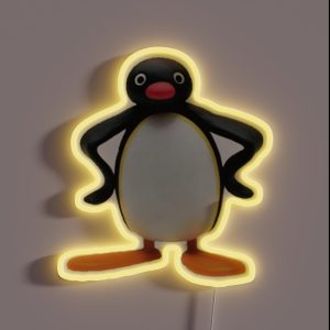 Pingu RGB Neon Sign