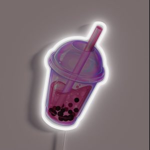 Pink Bubble Tea RGB Neon Sign Pink Bubble Tea RGB Neon Sign