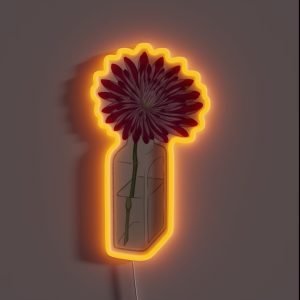 Pink Chrysanthemum RGB Neon Sign Pink Chrysanthemum RGB Neon Sign
