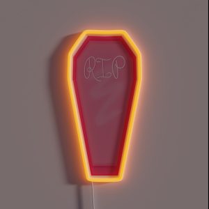 Pink Coffin RGB Neon Sign
