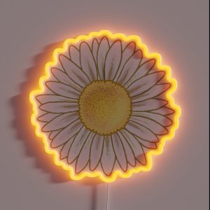 Pink Daisy RGB Neon Sign
