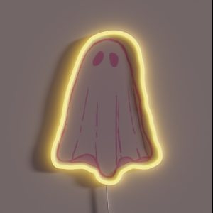 Pink Ghost RGB Neon Sign Pink Ghost RGB Neon Sign