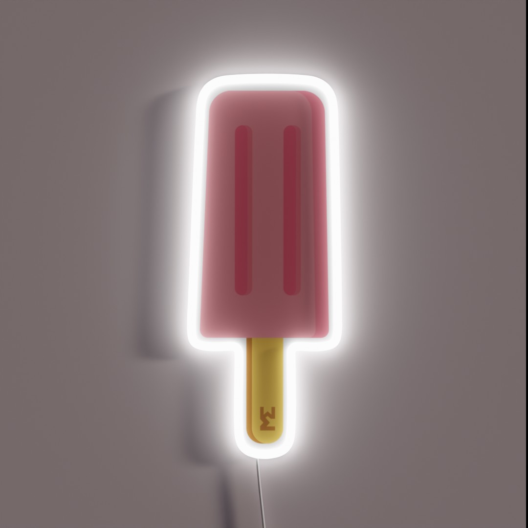 Pink Ice Lolly RGB Neon Sign Pink Ice Lolly RGB Neon Sign