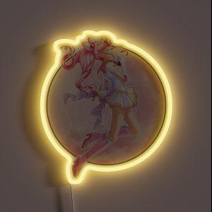 Pink Moon RGB Neon Sign Pink Moon RGB Neon Sign