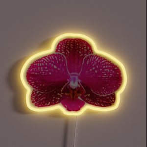 Pink Orchid RGB Neon Sign