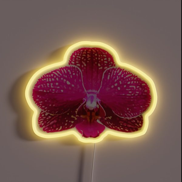 Pink Orchid RGB Neon Sign