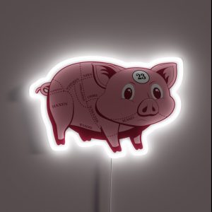 Pink Pig RGB Neon Sign Pink Pig RGB Neon Sign