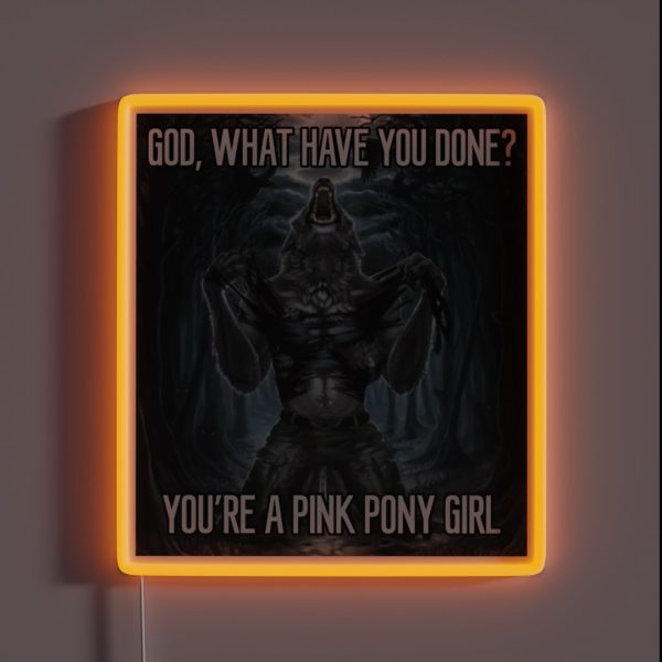 Pink Pony Club RGB Neon Sign