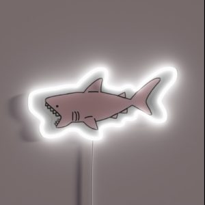 Pink Shark RGB Neon Sign Pink Shark RGB Neon Sign