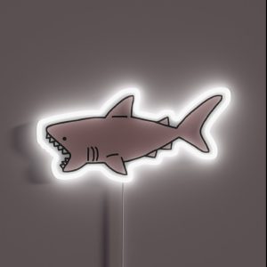 Pink Shark RGB Neon Sign Pink Shark RGB Neon Sign