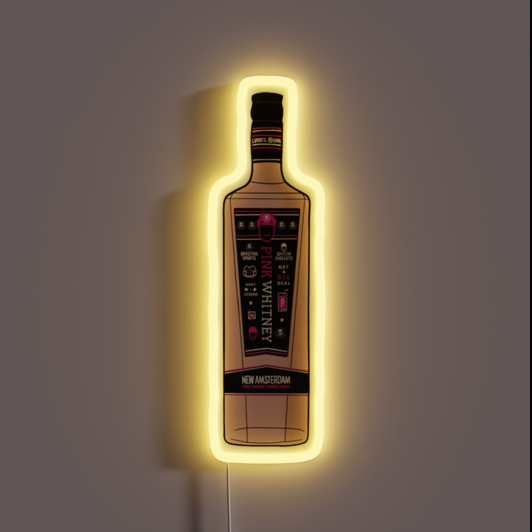 Pink Whitney RGB Neon Sign Pink Whitney RGB Neon Sign