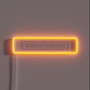 Pink Women In Engineering RGB Neon Sign