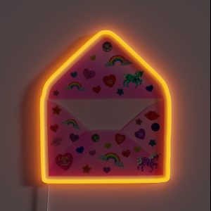 Pink Y2k Envelope RGB Neon Sign Pink Y2k Envelope RGB Neon Sign