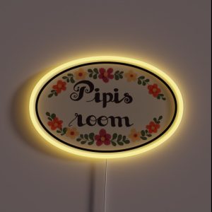 Pipis Room Design Polygon Griffin Mcelroy Inspired RGB Neon Sign