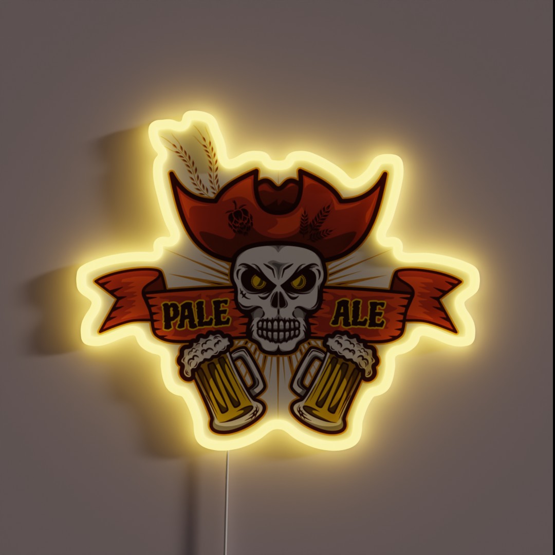 Pirate Pale Ale RGB Neon Sign Pirate Pale Ale RGB Neon Sign