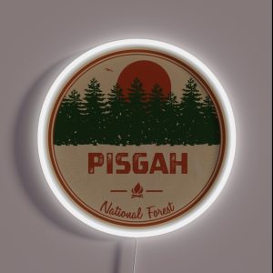 Pisgah National Forest RGB Neon Sign