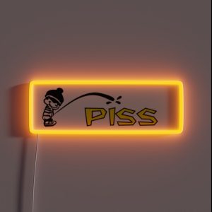 PISS RGB Neon Sign
