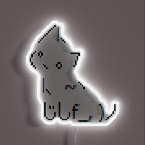 Pixel Kitteh RGB Neon Sign Pixel Kitteh RGB Neon Sign