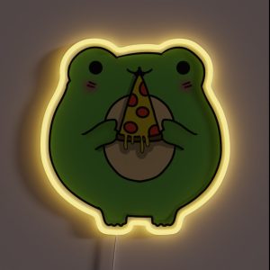 Pizza Frog RGB Neon Sign