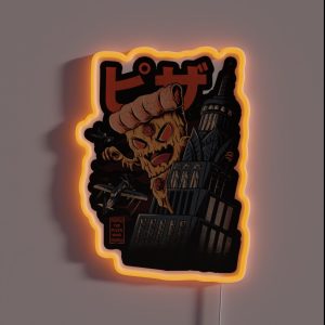 Pizza Kong RGB Neon Sign Pizza Kong RGB Neon Sign