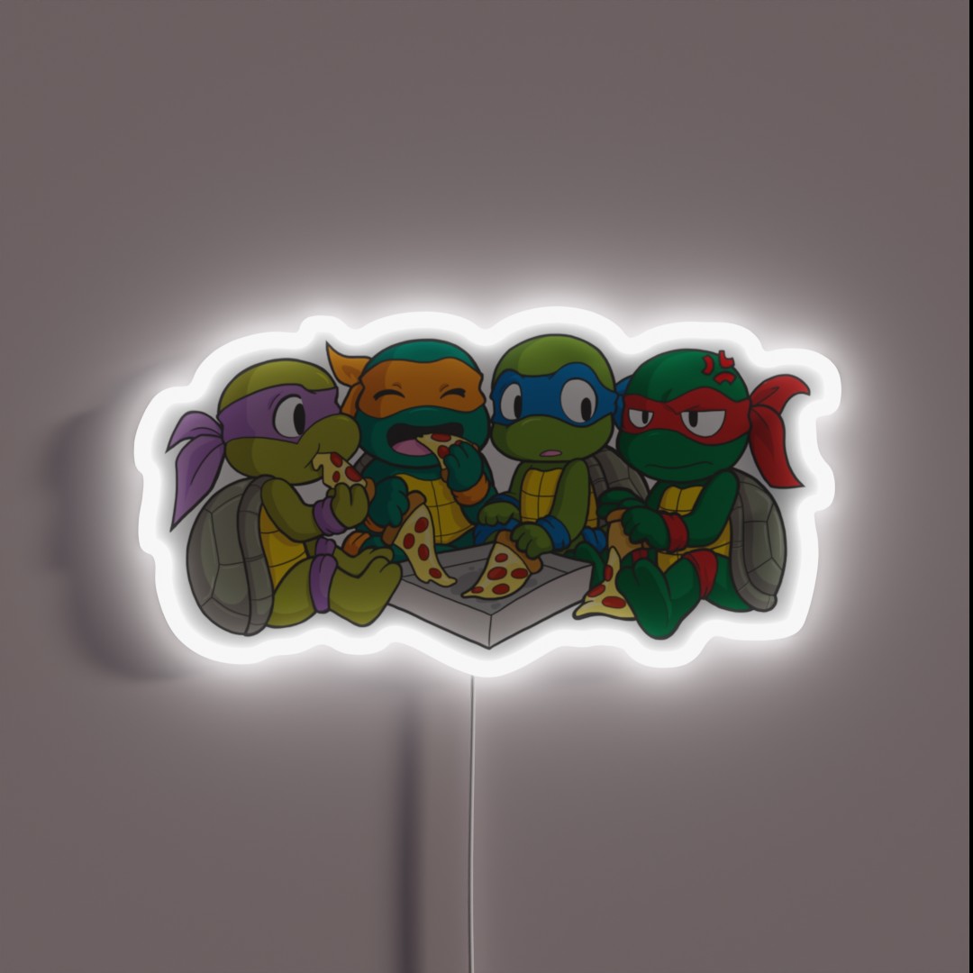 Pizza Party RGB Neon Sign Pizza Party RGB Neon Sign