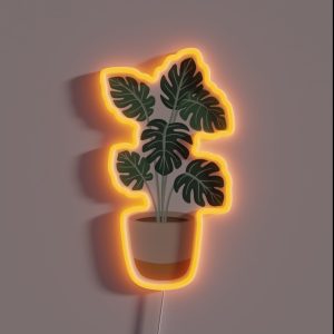Plant Aesthetic RGB Neon Sign Plant Aesthetic RGB Neon Sign