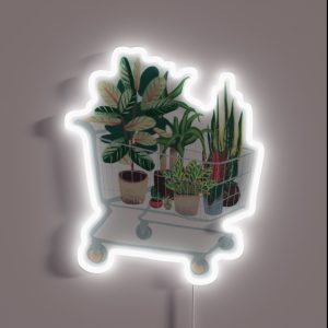 Plant Friends RGB Neon Sign