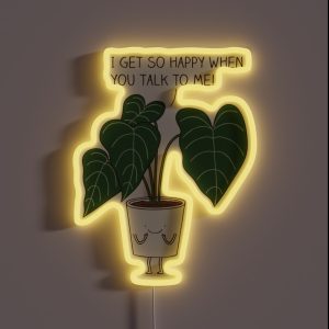 Plant Talk RGB Neon Sign Plant Talk RGB Neon Sign