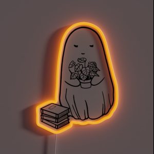 Plants Books RGB Neon Sign