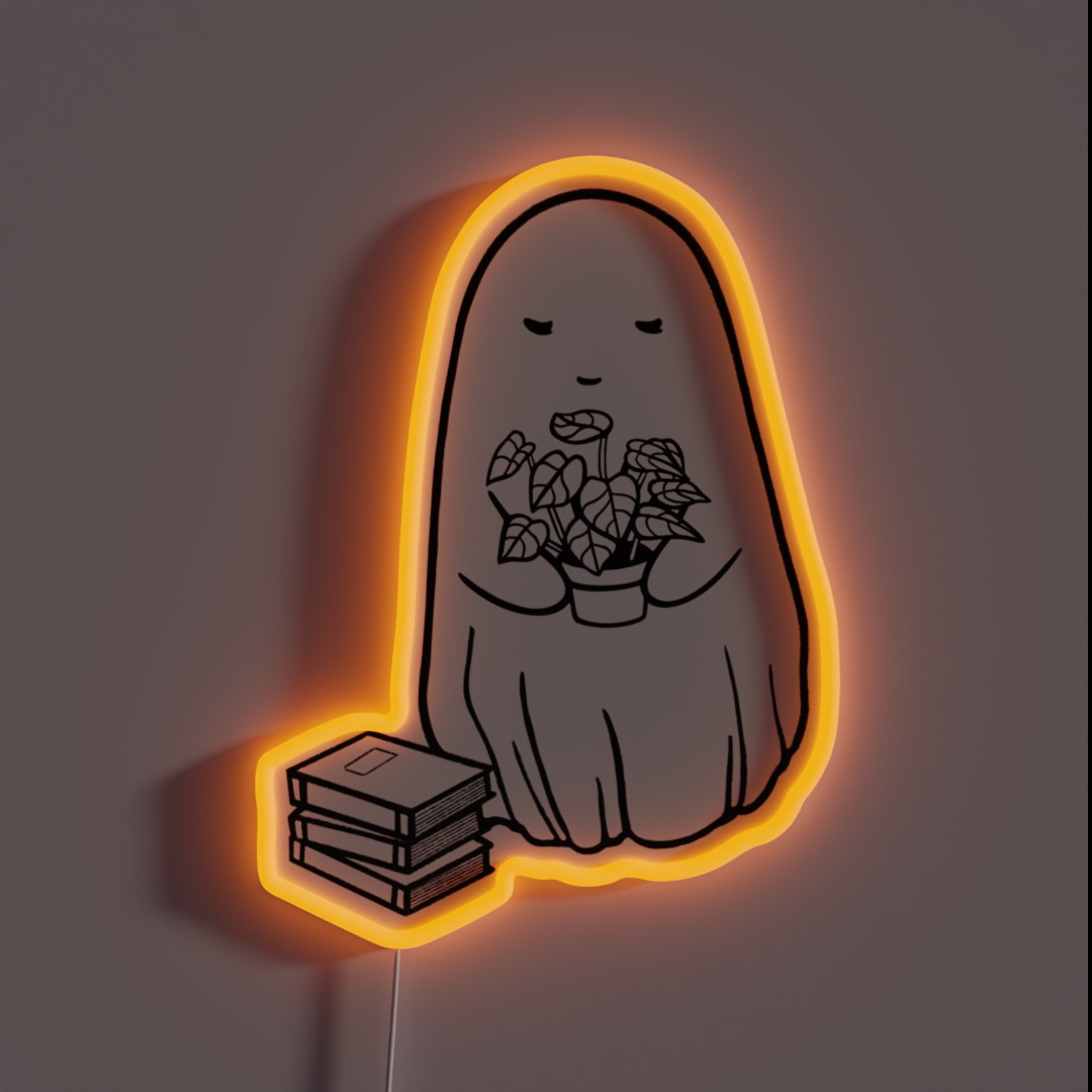 Plants Books RGB Neon Sign Plants Books RGB Neon Sign