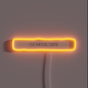 Play Something Country RGB Neon Sign Play Something Country RGB Neon Sign