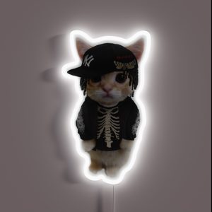 Playboi Kitty RGB Neon Sign