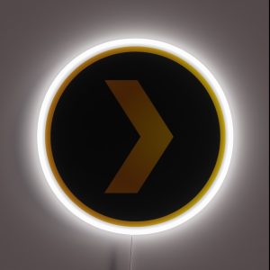 Plex Media Server Logo RGB Neon Sign Plex Media Server Logo RGB Neon Sign