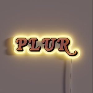 Plur RGB Neon Sign Plur RGB Neon Sign