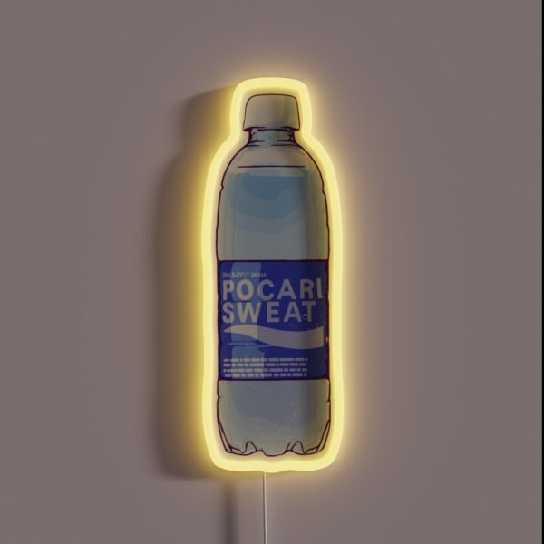 Pocari Sweat Bottle RGB Neon Sign