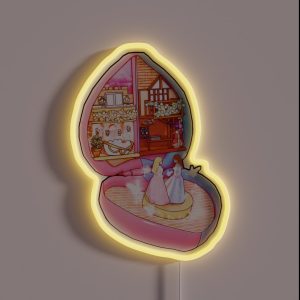 Pocket House Princess And The Pauper RGB Neon Sign