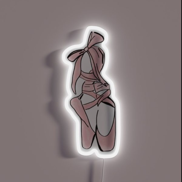 Pointe Shoes RGB Neon Sign