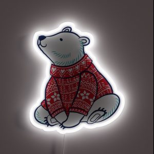 Polar Bears RGB Neon Sign Polar Bears RGB Neon Sign