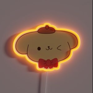 Pompompurins Night Out RGB Neon Sign Pompompurins Night Out RGB Neon Sign
