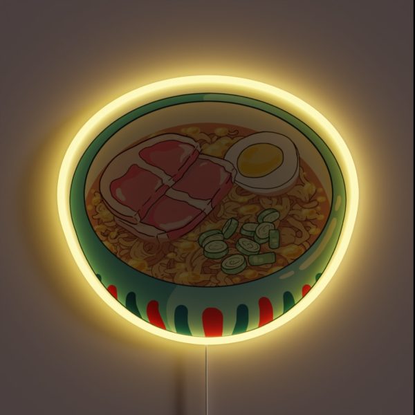 Ponyo Ramen RGB Neon Sign